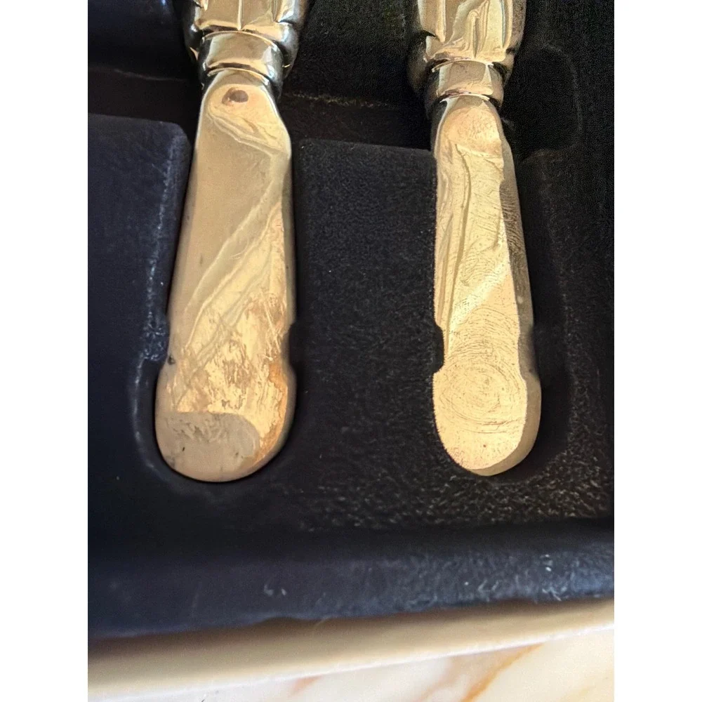 Lenox‎ Cheese Spreaders Silver Butler's Pantry At Your Service Set of 4 Figural